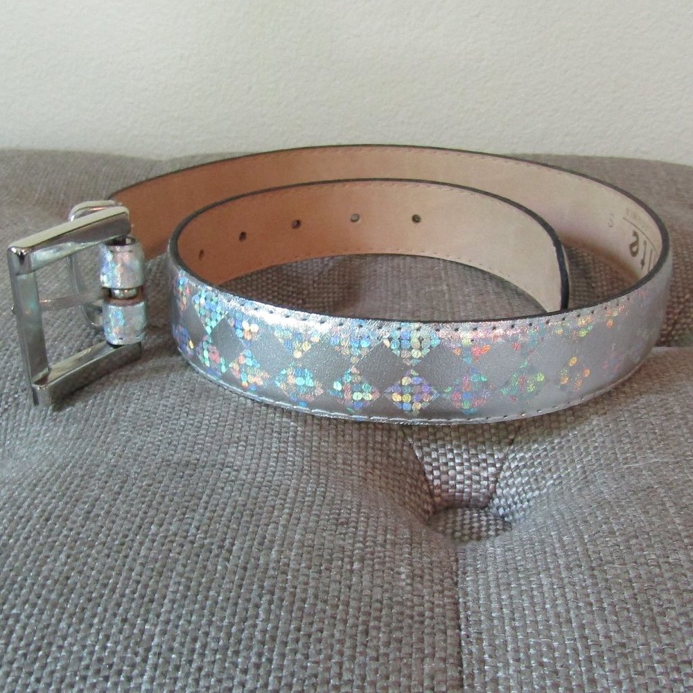 Elite Fresno California Silver Small Belt